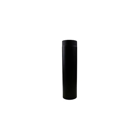 EW RVS zwart Ø 130 mm Pijp L = 500 mm