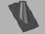 Conc. RVS/RVS 150/200 mm Loodslab 45-60°