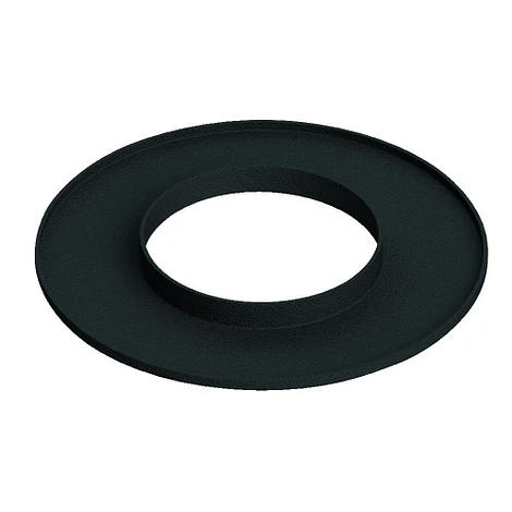 Zwart Living Pellet Ø 100 mm rozet