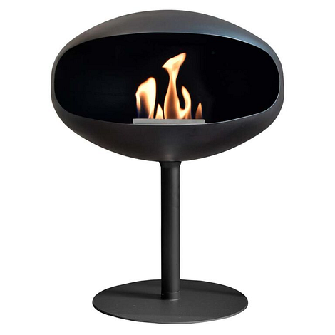 Cocoon Fires Pedestal Zwart Bio-Ethanolhaard