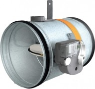 Rf-t Brandklep Ø 180 mm CR60+MFUS