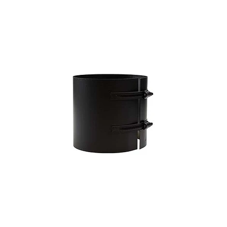 EW RVS zwart Ø 150 mm Klemband voor Paspijp