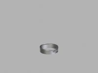 UE RVS Ø 250/265 mm klemband