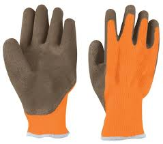 Werkhandschoenen Oranje / Zwart