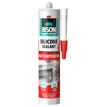 Bison High Temperature RED Siliconenkit 280ML