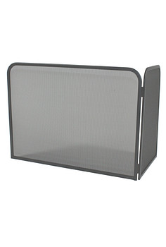 Vonkenscherm Antraciet 125 / 618 Rechterhoek