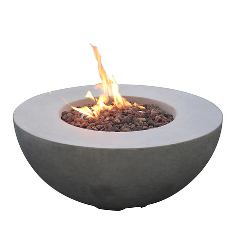 Modena Roca Fire Table Grijs (gas)