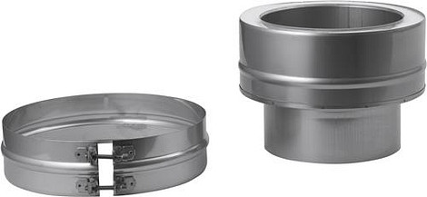 HT RVS DW 175/225 mm Onderverloop DW/EW EVO