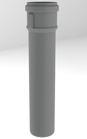 BH PP R.G. Grijs Ø 100 mm pijp L=2000 mm