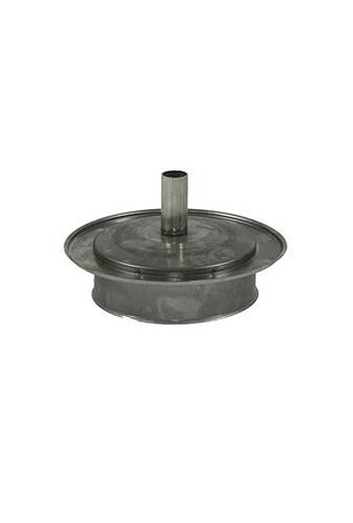 HT RVS DW 100/150 mm set Deksel + Condensfvoer