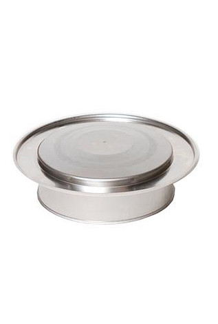 HT RVS DW 125/175 mm Deksel voor T-Stuk