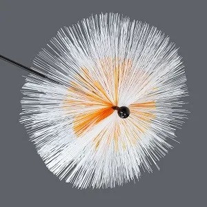 Power Borstel 250 - 455 mm medium binnen/zachte buitenkant Eardley