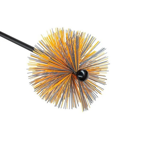 Power Borstel 200 mm (8") Medium/hard mix enkele knop