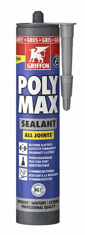 Griffon Poly Max® Sealant – grijs 280 ml