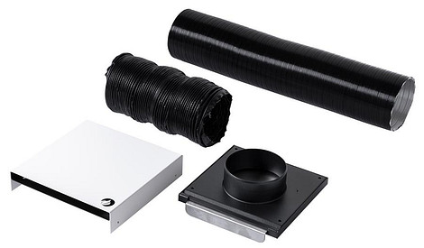 KEMP luchttoevoerset Kachel - afsluitbaar ∅100mm