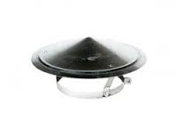 Regenkap RVS Ø 131 mm