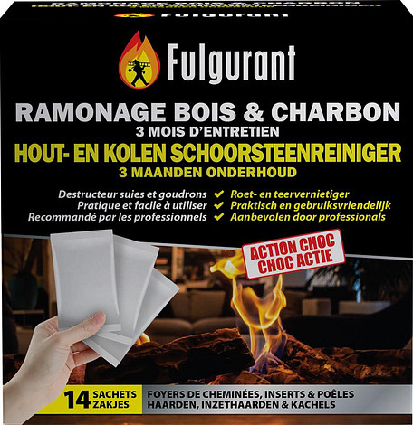 Schoorsteenveegpoeder zakjes - Fulgurant