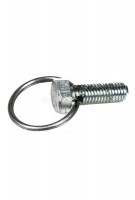 Schroef-oog voor losse borstel