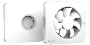 Badkamerventilator Svensa met geur-, vocht-, lichtsensor en timer Ø 100-125 mm 