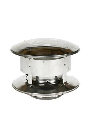 HT RVS DW 125/175 mm Trekkap zonder gaas