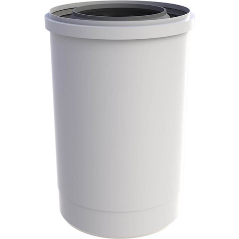 PPs/Alu Concentrisch RG afvoer 80/125 schuifpijp