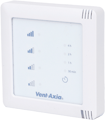 Vent-Axia Multihome draadloze 4-standenschakelaar met batterij Wit SSU-B
