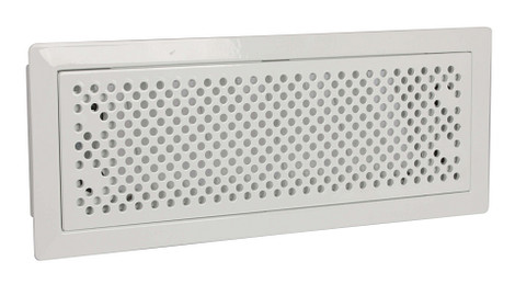 Uniflexplus Instelbaar vloerrooster met gaten, wit