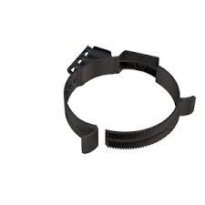 PP Kunststof Ø 100 mm LTV zwart beugel