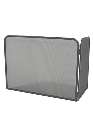 Vonkenscherm Antraciet 125 / 618 Rechterhoek