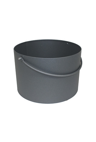 Houtbak Rond Antraciet 117 / 624 ( Nog 1 Beschikbaar )