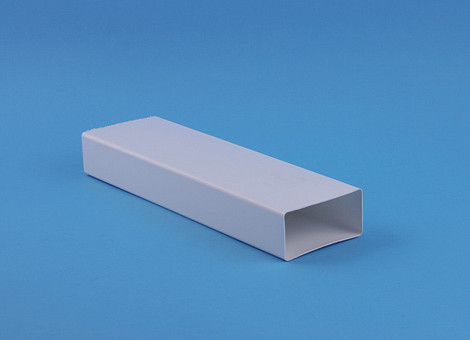 Kunststof ventilatiekanaal 110x54mm Buis L=100 mm (Nog 20 stuks op voorraad)