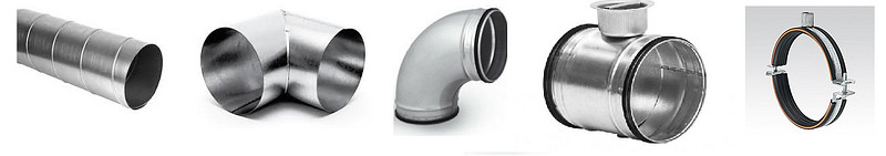 Spiralo Ventilatie kanalen