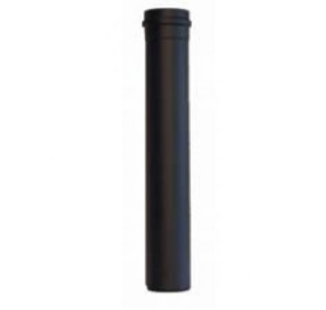 Zwart Living Pellet Ø 100 mm Paspijp L = 410 - 610 mm