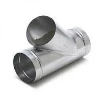 Spiralo T-stuk 45° Ø 200 mm spruit Ø 200 mm