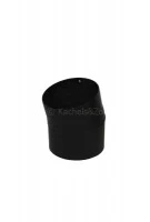 Kachelpijp Antraciet 2 mm Ø 150 mm Bocht 15° 