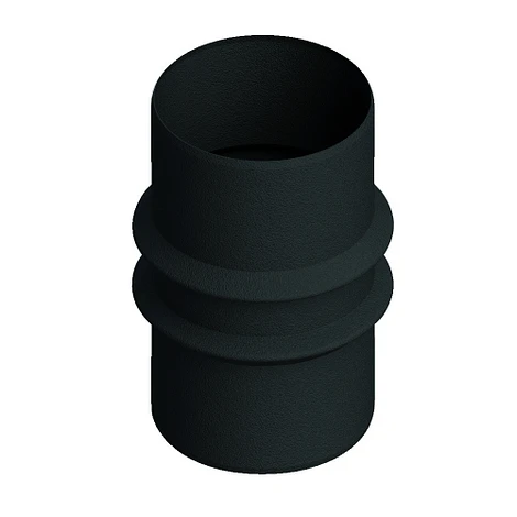 Zwart Living Pellet Ø 100 mm mof S/S
